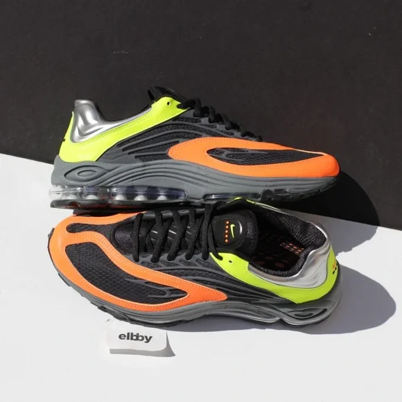 Nike | Shoes | Nike Air Tuned Max Black Volt Orange Mens  display picture 1